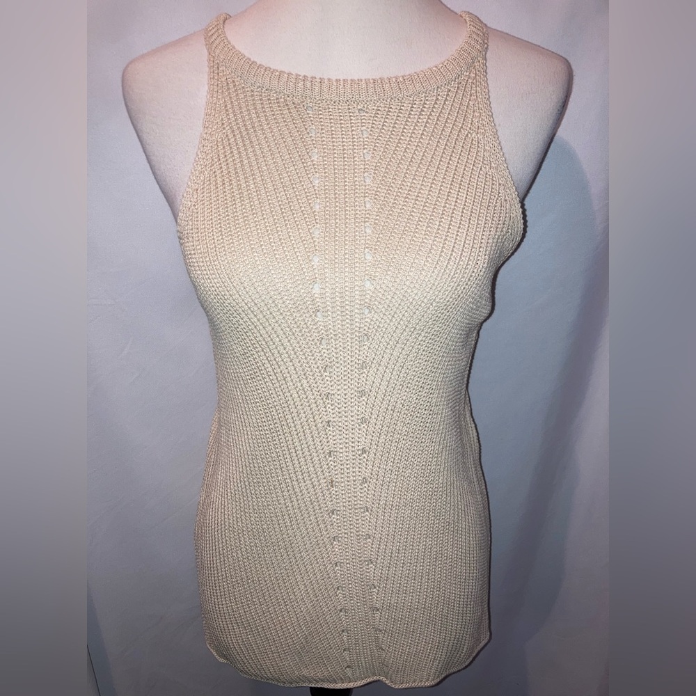 Eesome Cream Knit Tank Top